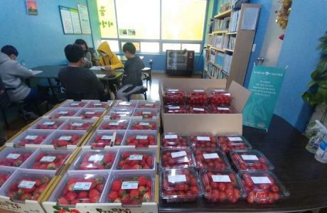 초록우산 어린이재단, 지역아동센터에 친환경 과일 후원