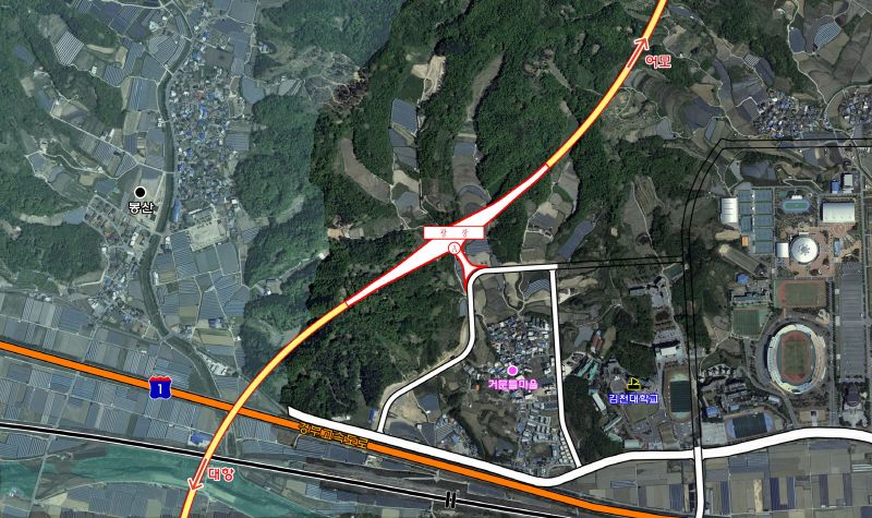 김천시‘삼락교차로’시설 결정, 道 도시계획심의 통과