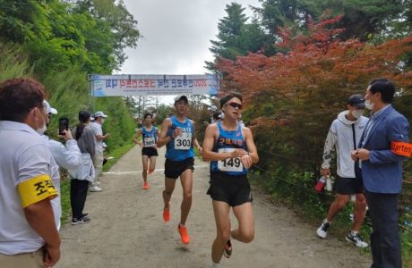 구미시청 육상팀, '런투보은 전국크로스컨트리대회' 남자단체전우승