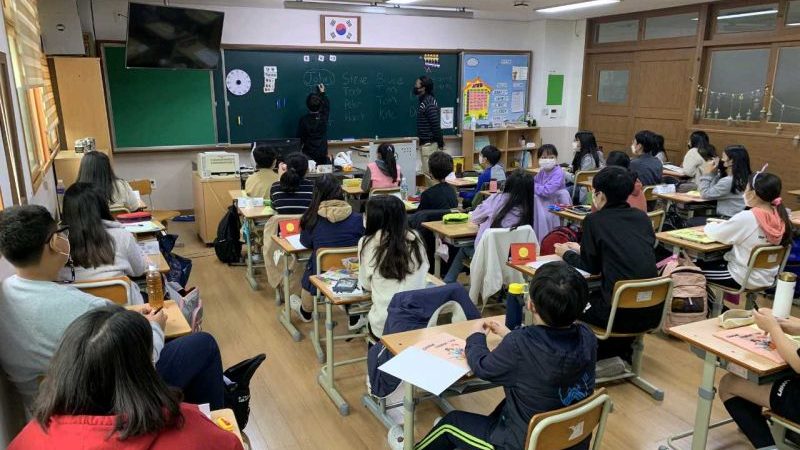 김천시, 초등학생 영어체험학습 시행