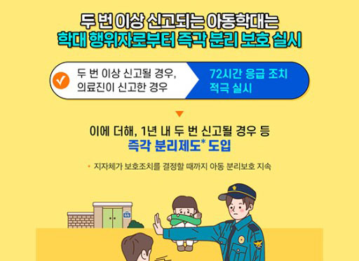 경북도, 학대피해아동 즉각분리제도... 현장대응체계 점검