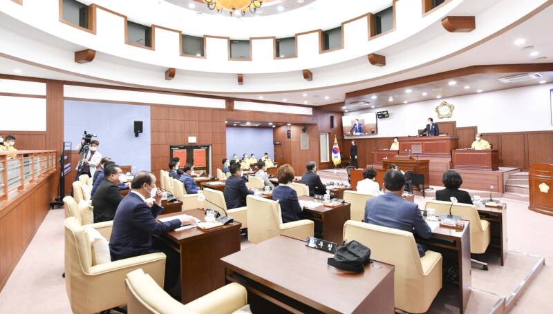 김천시의회, 2021년도 제2회 추경예산안 의결