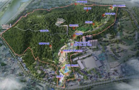 김천시 고성산 트래킹코스, 황산공원 개발